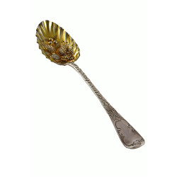 Georgian Silver Berry Spoon – William Chawner II 1825