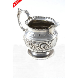 Edwardian Silver Cream Jug 1905