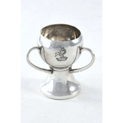 Edwardian Silver Novelty Trophy Cup 1903