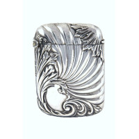 Edwardian Silver Vesta Case 1909
