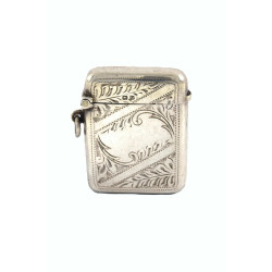 George V Silver Vesta Case 1919